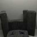 Lap Desk Pillow for Laptop, Large Reading Pillow for Adult, Arm Rest Pillow with Cup Holder, Memory Foam Bed Desk for Working, Gaming, Reading, Laptop Desk for Couch Bed Floor(Grey)