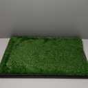 LOOBANI Dog Grass Pad with Tray - Dog Litter Box - Indoor Potty for Apartment and Patio Training - with 2 Packs Grass Pee Pads for Replacement, 2030 Inch
