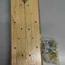 Cat Climbing Stair Shelf, Wall Mounted Ladder 2PCS 4 Steps Reversible Left & Right Direction, for Cats up to 15 Pounds, Cat Stairway with Jute Scratching Ladder Shelves for Kitten Perch Sleeping