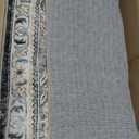 10x14 Area Rugs Living Room: Extra Large Washable Area Rug Super Soft Distressed Oriental Rugs with Non-Slip Backing Farmhouse Rug Low Pile Thin Stain Resistant Indoor Carpets 10'x14' Blue/Multi