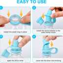 Water Bottle Spout Adapter for Toddlers, 4 Pack No Spill Water Bottle Topper, Travel Toddler Essentials, Leakproof, Reusable & Easy-to-Use