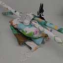 Baby Gym Play Mat, 8-in-1 Tummy Time Mat & Ball Pit with 6 Toys, Washable Baby Activity Play Mat for Visual, Hearing, Sensory, Motor Development, Baby Toys Gift for Toddler Infant 0-3-6-9-12 Months