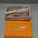 Ortho + Rest Women Mary Janes for Bunions Orthopedic Dress Shoes Low Heel Chunky Pumps 8.5/39 Nude