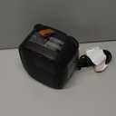 Portable Small Ceramic Space Heater w/Thermostat, 1200W Indoor Electric Space Heater Fan with Overheat & Tip-Over Protection, Heat Up 200 Square Feet for Office Room Dorm Desk