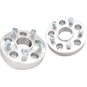 Rough Country 2" Wheel Spacers for 18-22 Jeep Wrangler JL/Gladiator JT - 10085,Silver