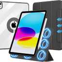 tineeOWL Bounce Case for iPad (A16) 11th Generation 11 Inch 2025/10th Generation 10.9 Inch 2022 Case with Pencil Holder, iPad 11 10 with Clear Back, Rugged & Durable