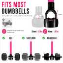Dumbbell Barbell Converter Bar, Dumbbell to Barbell Converter for Home Gym