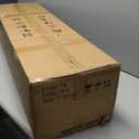 Rectangle K9 Crystal Chandelier Modern Rectangular Pendant Lighting Fixture for Dining Room Kitchen Island Bedroom Black 40'' 8-Light E12