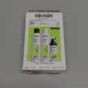 Nioxin Scalp + Hair Thickening System Kits | For Natural, Colored, & Damaged Hair with Light to Progressed Thinning | Strengthen & Boost Hair Density with Niacinamide & Biotin | 1 Month Supply
