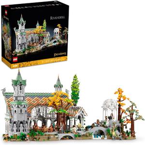 LEGO Icons The Lord of The Rings: Rivendell Building Set for Adults, Ages 18+ - LOTR Bedroom or Home Decor - Gift for Men & Women - 10316