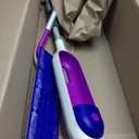 Swiffer PowerMop Multi-Surface Mop Kit for Floor Cleaning, Fresh Scent, Mopping Kit Includes PowerMop, 2 Mopping Pad Refills, 1 Floor Cleaning Solution with Fresh Scent and 2 Batteries (Purple and White)