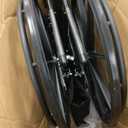 Medline Comfortable Folding Wheelchair with Swing-Back Desk-Length Arms and Swing-Away Footrests, 20”W x 16”D Seat