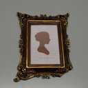 Sunlit Vintage Picture Frame 4x6 Inch, Luxury Antique Photo Frames with Glass Front, Photo Display, Tabletop Wall Hanging, Gift Ideas, Bronze Gold