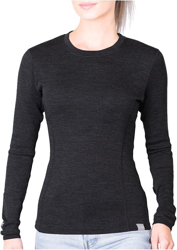 MERIWOOL Womens 100% Merino Wool Base Layer Thermal  S