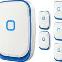 Plug-in Negative Ion Air Purifier/Household Air Purifier/Negative Ion Purification System/ 100 Million ions/hr, Filterless & Silent,for Living Room, Bedroom, Pet Odors, Smoke Dust(White, 6-Pack)