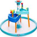 Little Tikes 3-in-1 Splash 'n Grow Outdoor Water Play Table with Accessories and Splash Pad for Kids, Children, Boys & Girls 3+ Years