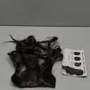 NAYOO Clip in Curly Hair Extensions 4PCS Long Wavy Synthetic Thick Hairpieces with Fiber Double Weft for Women Hair Full Head (20 Inch, Auburn)