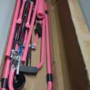 Tepemccu Expandable Gymnastics Bars, Adjustable Height Gymnastic Horizontal Bars, Children Folding Training Bar for Kids