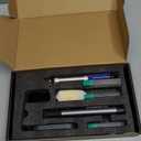 Cordless Soldering Iron Kit - 7s Fast Heating & Auto Sleep, Portable USB-C Rechargeable Welding Pen with 3 Tips (392F/200C to 842F/450C) for Electronics Repair/DIY/Circuit Board, Gris