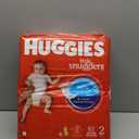 Huggies Size 2 Diapers, Little Snugglers Baby Diapers, Size 2 (12-18 lbs), 186 Count (3 Packs of 62)