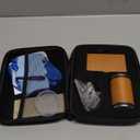 Rolling Knife Sharpener Multi Angle Tool w/Diamond & Ceramic Discs #1000/#3000, tumbler knife sharpener having Finger Guard, Gloves & Travel Bag