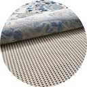 Veken 4 Ft Round Rug Pad Gripper for Hardwood Floors, Circle Non Slip Rug Pads for Area Rugs, Thick Rug Grippers for Tile Floors, Under Carpet Anti Skid Mat, Keep Your Rugs Safe and in Place
