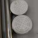 TEECK Shower Curtain Rod, 32-80 inch Adjustable Spring Tension Curtain Rod, Never Rust Anti-Slip Shower Curtain Rod for Bathroom, No Drilling, Never Collapse, Easy to Use, Silver