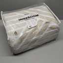 INGEROOM 8x10 Washable Area Rugs, Beige Geometric Area Rug for Living Room Bedroom, Modern Neutral Area Rug, Large Non-Slip Indoor Floor Carpet for High Traffic Areas, Kitchen, Dining Room