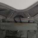 OneTigris Adjustable Tactical Dog Harness with Handle Full Body Dog Vest for Hiking Training Outdoor(Grey, Large)