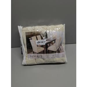 Chair Covers for Dining Room Dining Chair Covers Kitchen Parsons Chair Cover (Beige, 4 PCS)