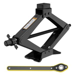Scissor Jack for Car 3 Ton 6614 LBS, Spare Tire Changing Kit,Portable Tire Jack,Lifting Jack for Car/SUV/MPV