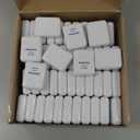 Mimorou 96 Pack Dental Floss Bulk Mint Flavored Floss 50m Each Travel Dental Oral Care for Teeth and Gum Protection(White)