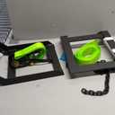 Semi Truck Spare Tire Rack Spare Tire Holder Spare Tire Carrier V2.0 Base Reinforcement Orange or Green