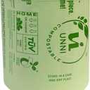 UNNI Compostable Trash Bags, 2.6 Gallon / 9.84 Liter, 200 Count, Extra Thick 0.71 Mil Small Kitchen Food Scrap Bin Liners, Certified by BPI, CMA & OK compost HOME, Meets the ASTM D6400 Standard