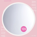 Cosmetic Mirror 12X Magnification 5 Inch 