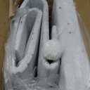 ABCPET Cat House for Indoor Cats, Cat Condo Cat Bed Cave, Felt Cats Hideaway Condo with Resistant Scratching Freedom Kitten Cube & Hanging Ball, Light Gray