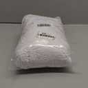 GALLETY White Table Cloth for 5FT Round Tables, Fitted Spandex 120 inch Round Tablecloth, Wrinkle Free White Table Skirt for Receptions Birthday Holiday Dinner Banquet Engagement Party Decoration