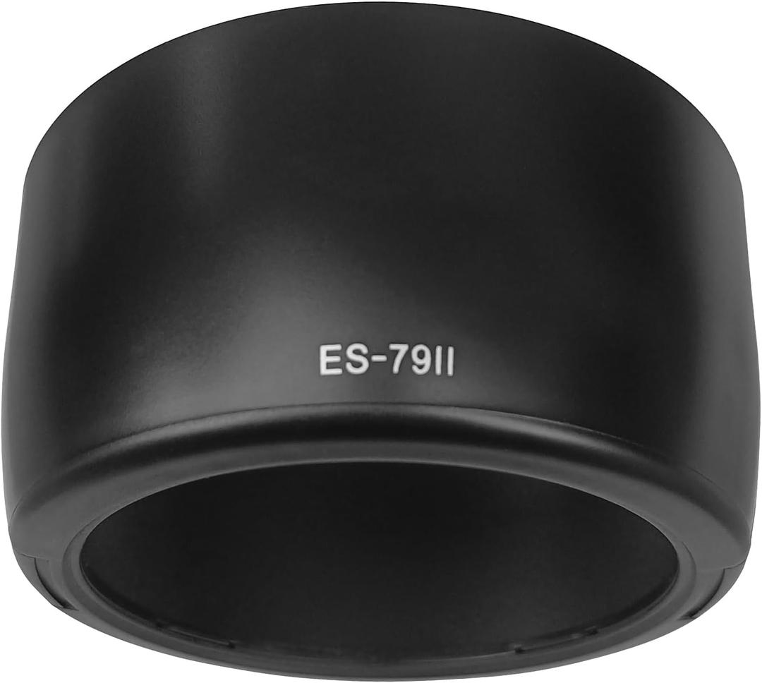 ES-79II Lens Hood for Canon EOS EF 85mmf/1.2L II EF 85mm f/1.2L USM,80-200mm f/2.8L USM Lens,Hxdzieory 72mm Lens Hood