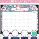 2026-2027 Desk Calendar - Jul 2026 - Dec 2027, 18 Months Large Monthly Desk Calendar, 22" x 17", Desk Pad, Large Ruled Blocks, To-do List & Notes, Best Desk/Wall Calendar for Planning and Organizing