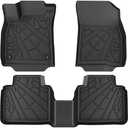 KARPAL Floor Mats Fit Honda Accord 2026 2025 2024 2023 (Include Hybrid) Custom Fit All Weather TPE Accord Sedan Accessories Front & 2nd Row Floor Liners