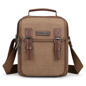 Canvas Vintage Small Sling Messenger Satchel A8015