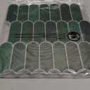 Art3d 12 x 12 Inch Heavy-Duty Peel and Stick Backsplash, Self-adhesive Wall Tiles for Kitchen Bathroom Decor, 10-Pack Dark Green