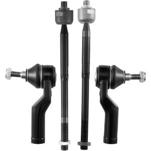 BDFHYK 4pcs Front Inner & Outer Tie Rod Ends Kit Compatible with 2013-2018 C-Max Escape 2012-2018 Focus 2014-2018 Transit Connect Replacement for EV800898 ES800954 ES800955