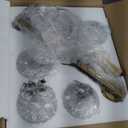 VerRon 5-Light Gold Bathroom Light Fixtures, 31" Modern Vanity Lights Over Mirror with Clear Glass Shades,Brushed Gold Wall Light Fixture for Bathroom Mirror Bedroom Porch, Hardwired Wall Sconces