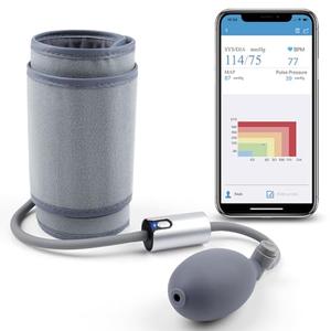 Bluetooth Blood Pressure Monitor for Home Use, Rechargeable Blood Pressure Machine, Adjustable Large Cuff, Free App Enabled for iOS & Android