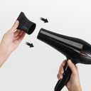 Garneck 2pcs Universal Hair Dryer Diffuser Nozzles Replacement Black Dryer Attachments for Styling and Hairdressing