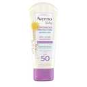 Aveeno Baby Continuous Protection Zinc Oxide Mineral Sunscreen Lotion for Sensitive Skin, Broad Spectrum SPF 50, Tear-Free, Sweat- & Water-Resistant, Paraben-Free, Travel-Size, 3 fl. oz