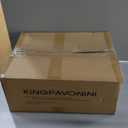 KingPavonini Shower Chair for Inside Shower, 550LBs Heavy Duty Bath Chair with Arms, Medical Shower Seat, Bath Stool Safety Shower Bench with Reinforced Crossing Bar for Elderly, Adults, Disabled (Large)