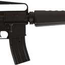 BBTac BT16A2 16A2 Airsoft Gun Rifle 16 Vietnam War WWII Replica Spring Loaded with 1000 6mm BBs Plastic