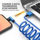 iPhone Charger 6FT 90 Degree iPhone Charging Cable 2 Pack MFi Certified USB Lightning Cable Nylon Braided 6 Feet Fast Cord Compatible with iPhone 14/13/12/11/X/Max/8/7/6/6S/5/5S/SE/Plus/iPad